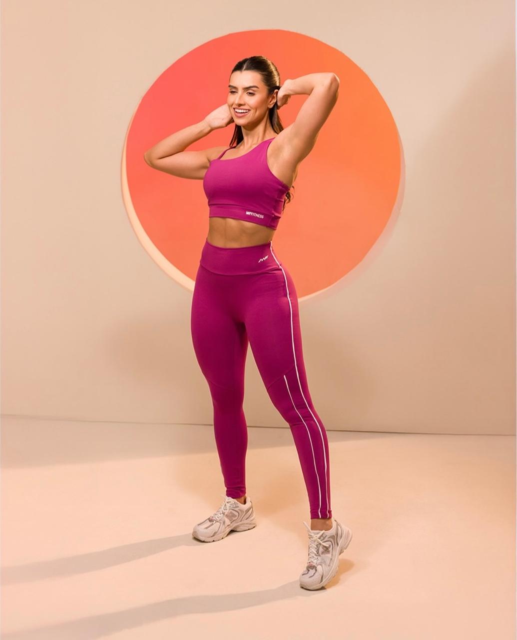 Conjunto Fitness Rosa