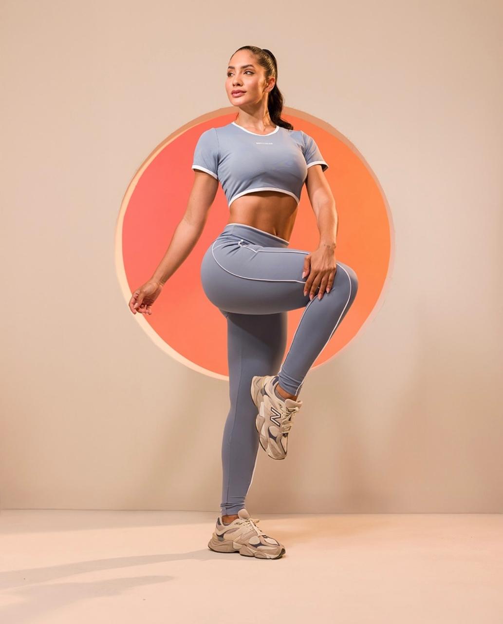 Conjunto Fitness Azul