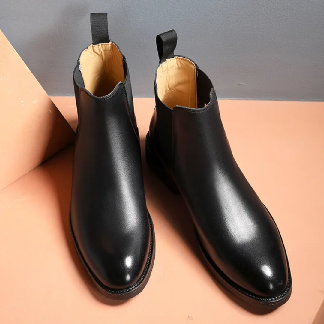 Classic Black Chelsea Boots