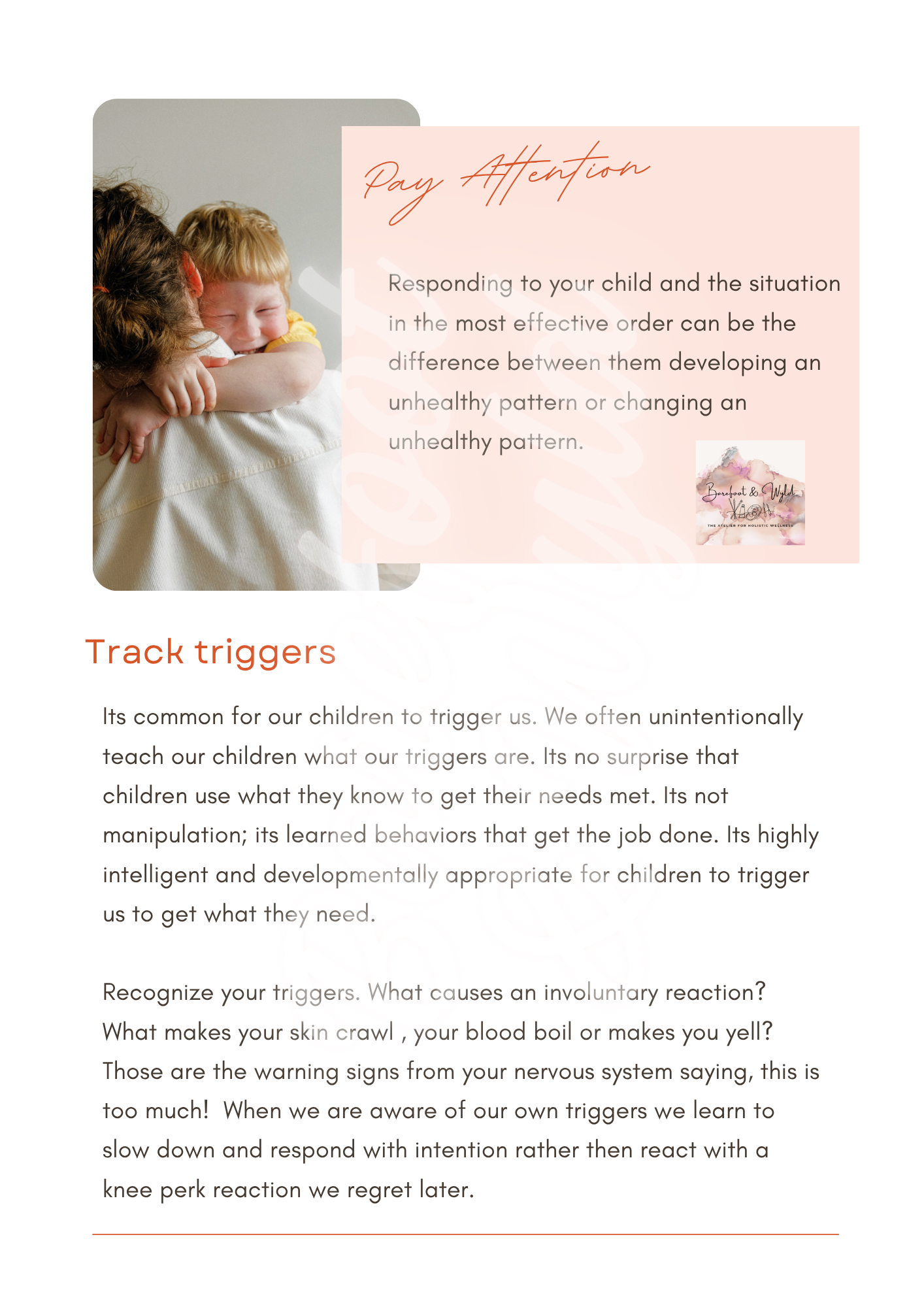 Hey Mama, When your toddler hits...