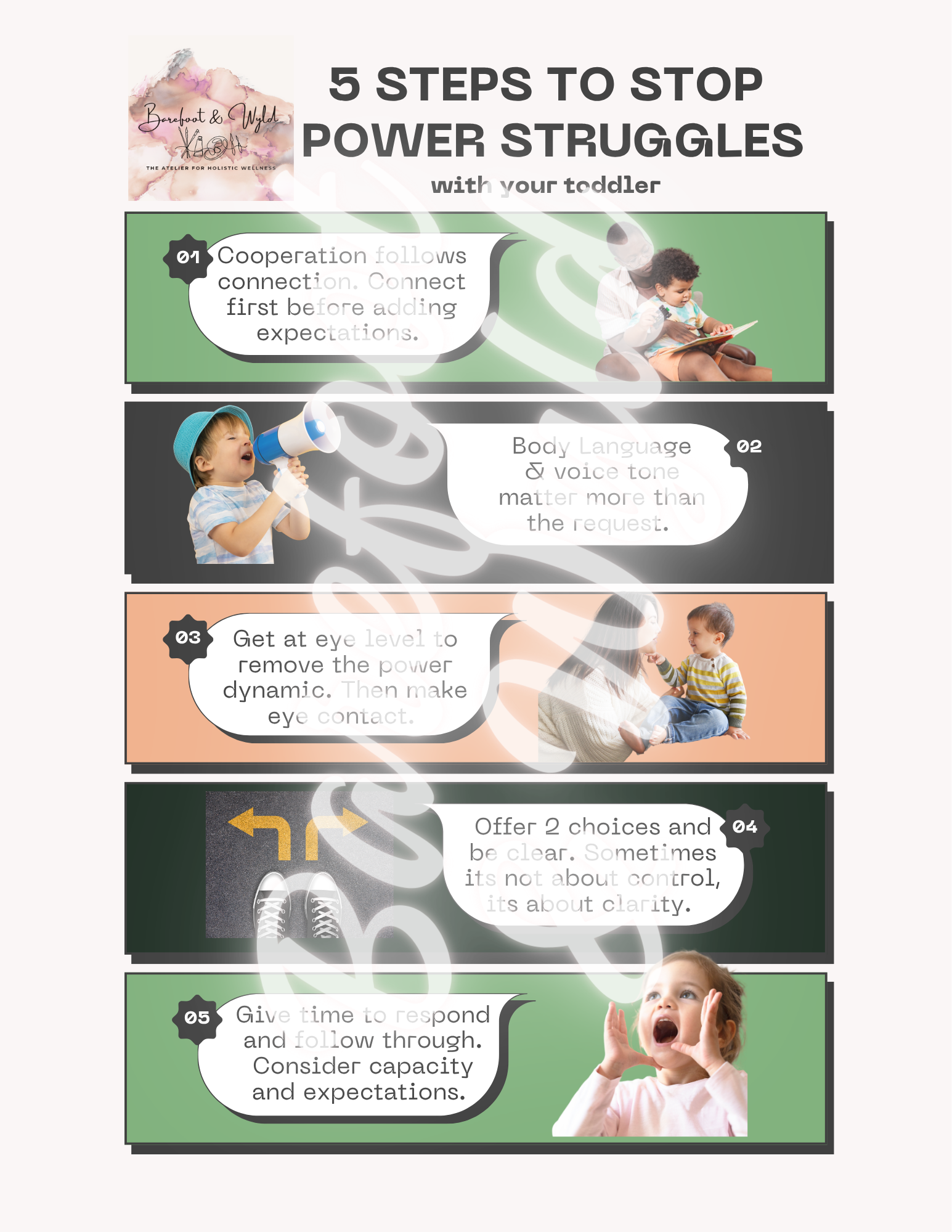 5 Steps to Reduce Power struggles
