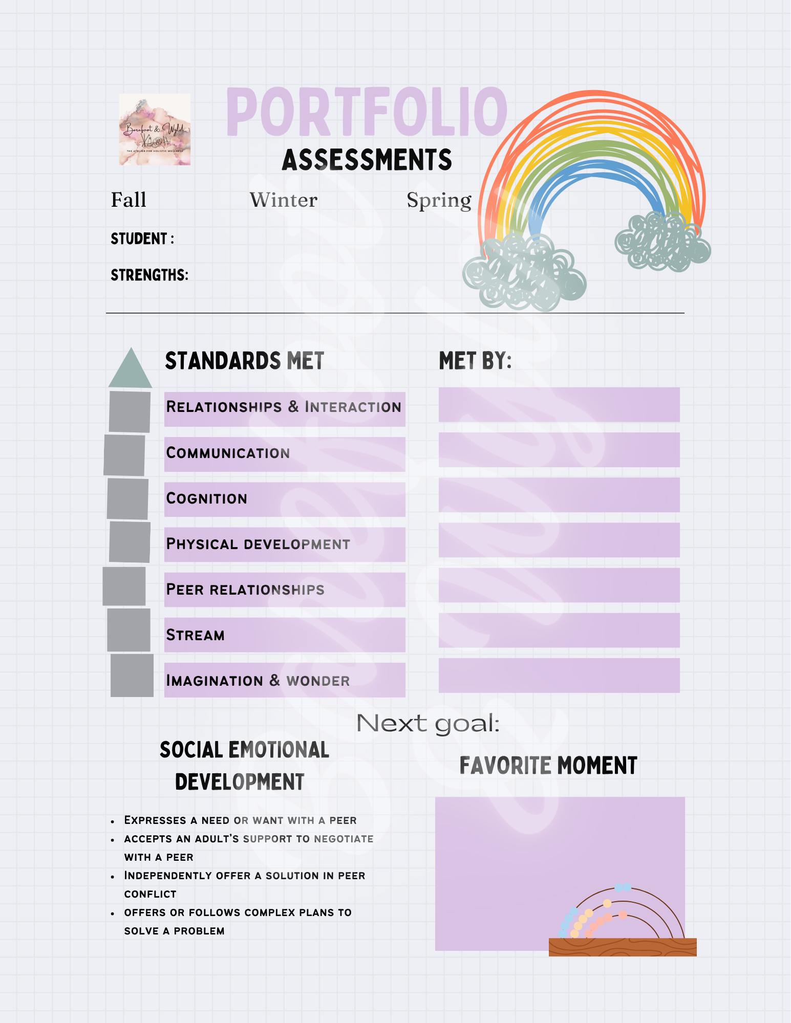 Portfolio Assessment 