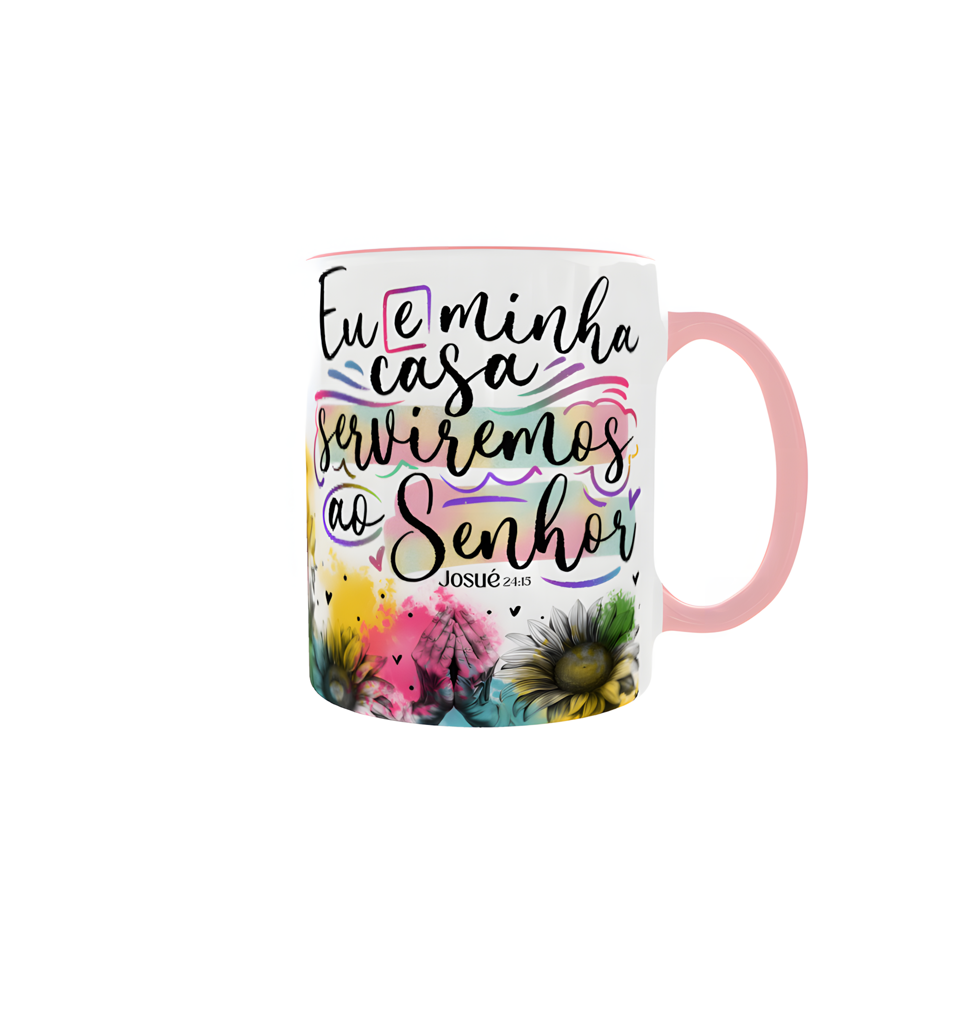 Caneca Versículo Decorativa