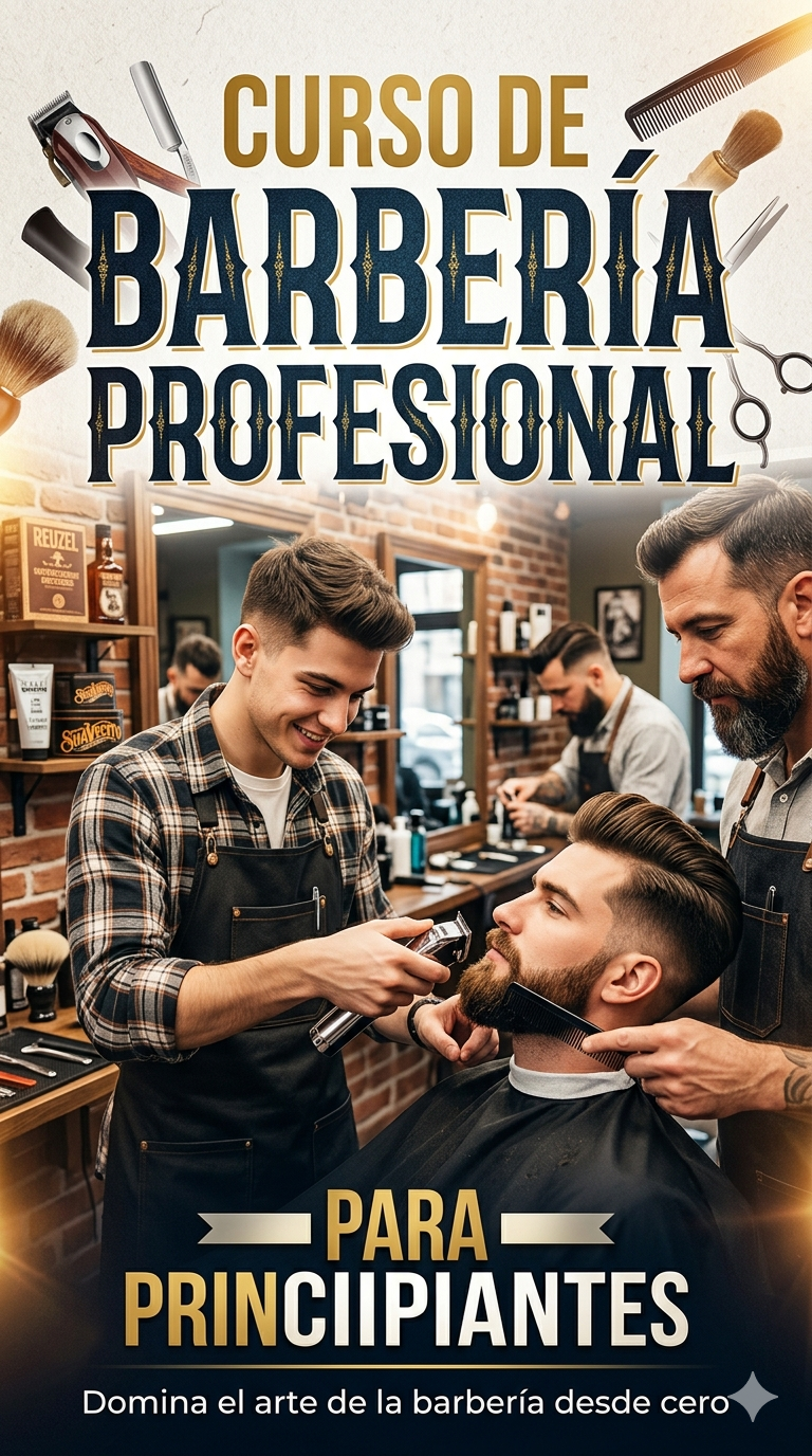 Curso de Barberia profesional