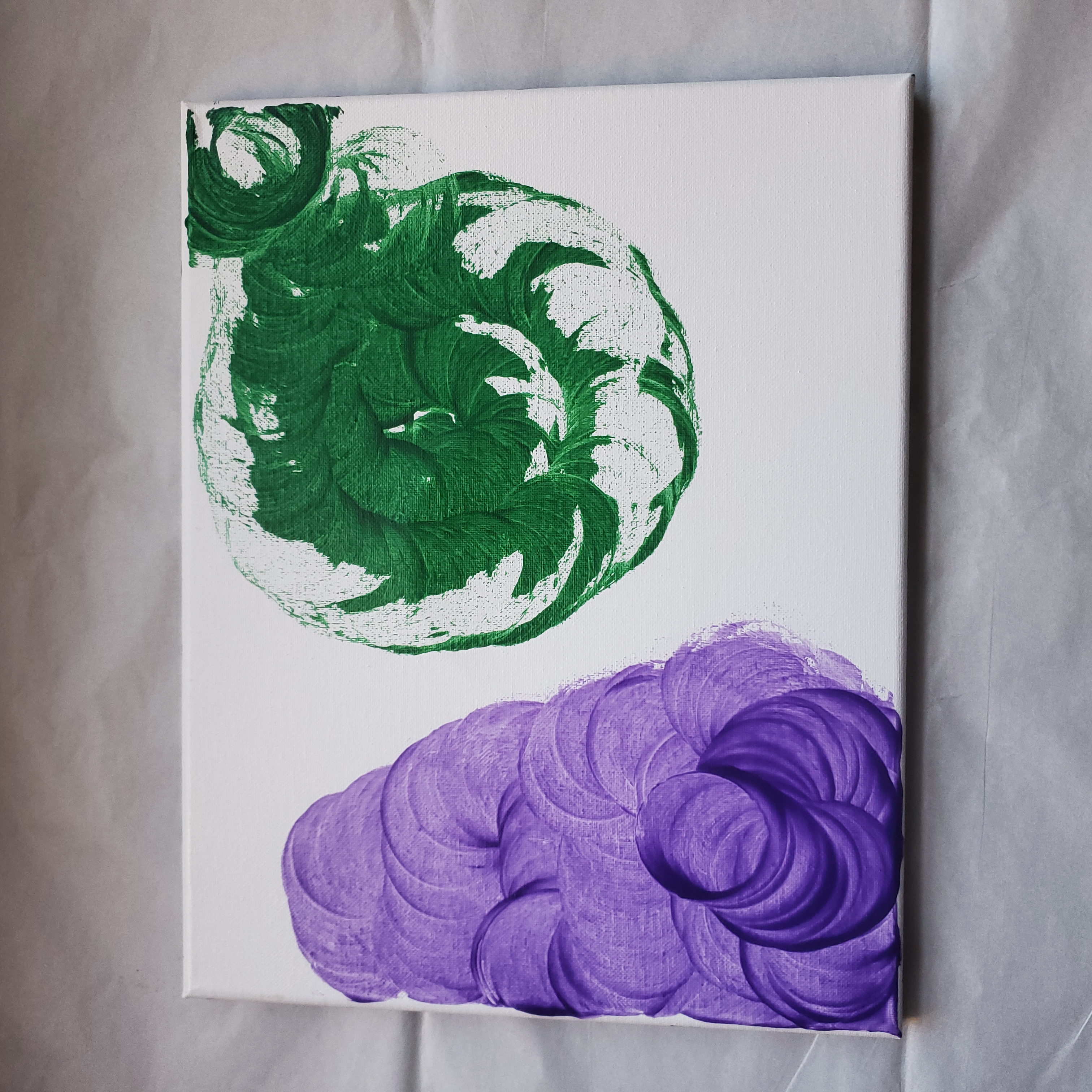 Green and purple beauty