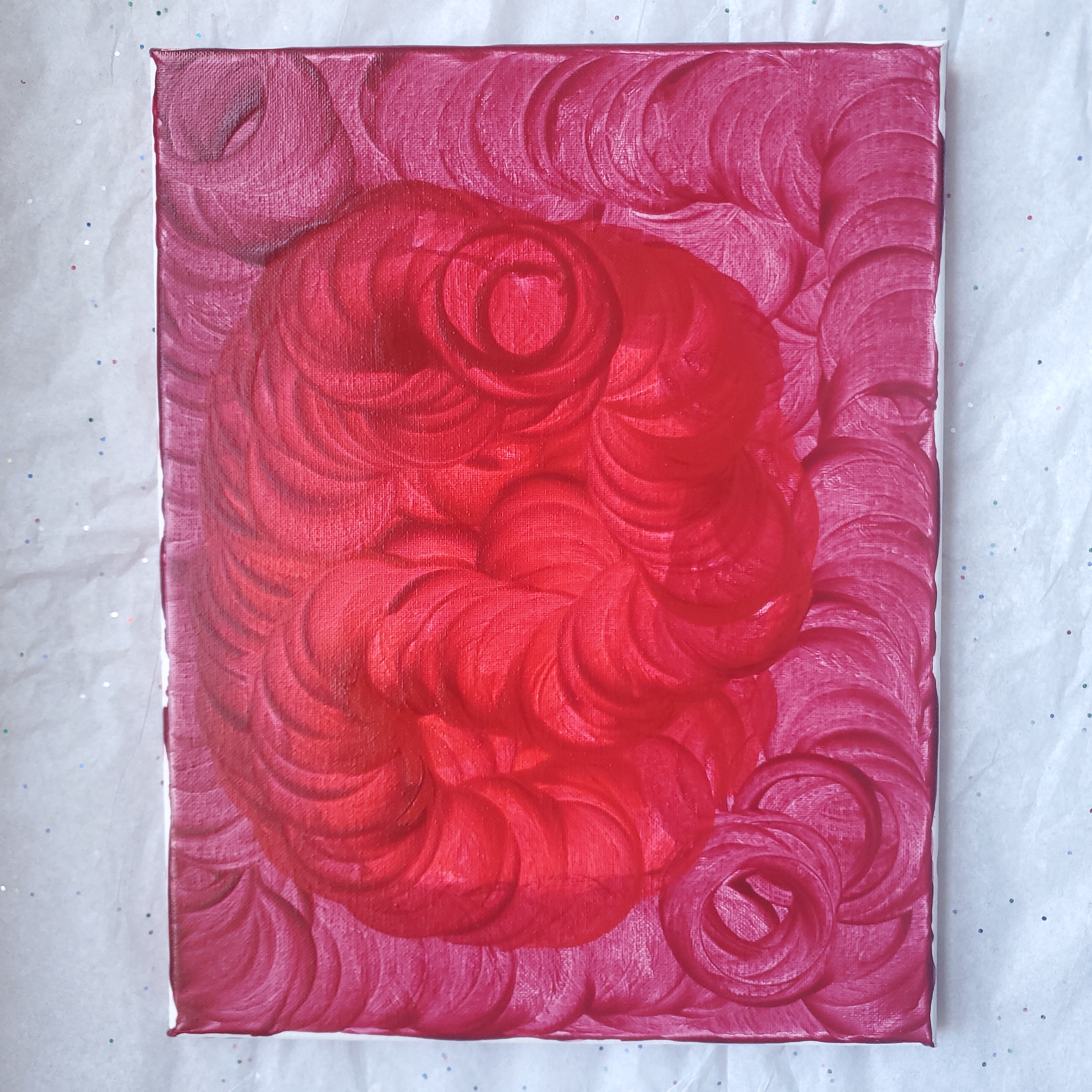 Red and burgundy beauty