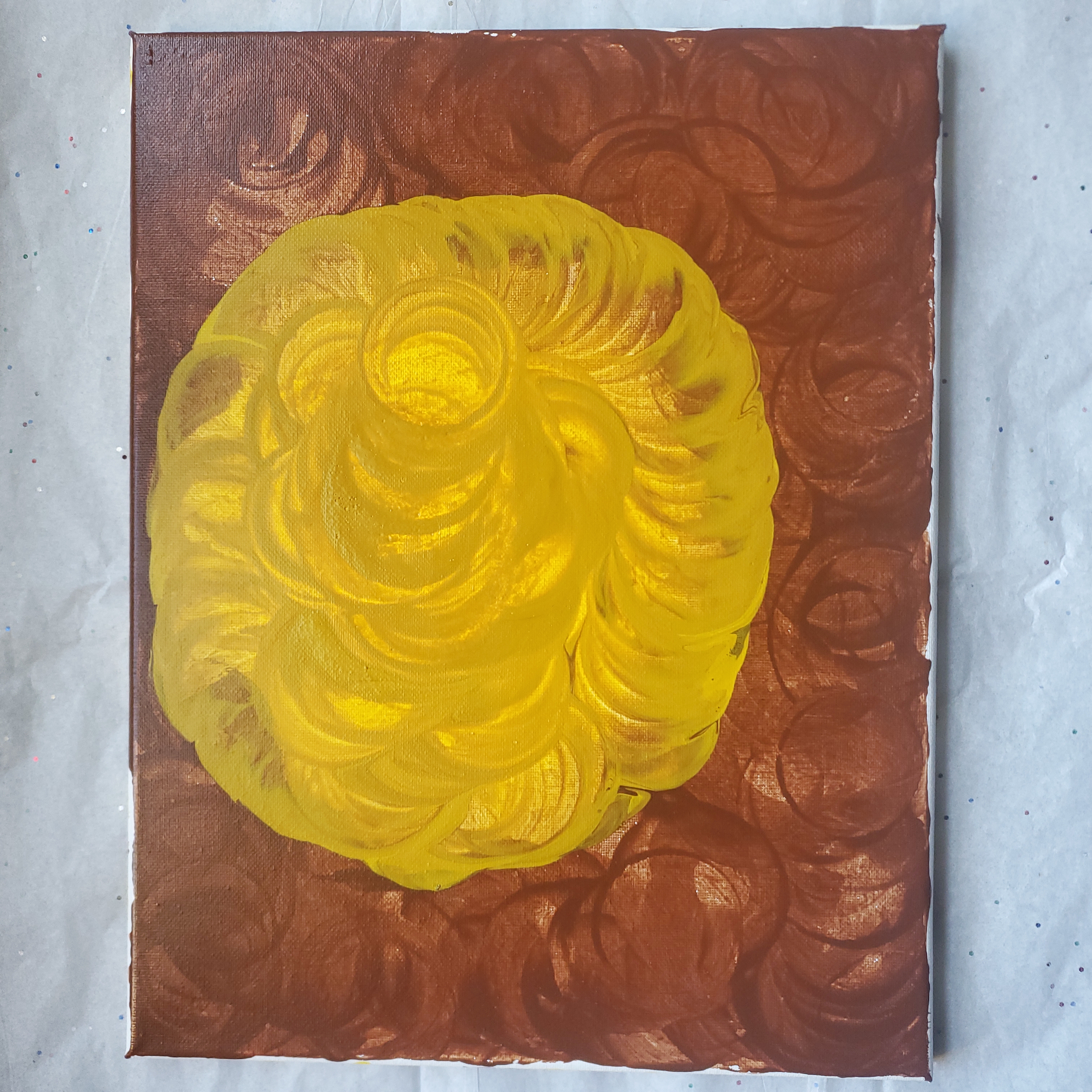 Yellow and brown beauty