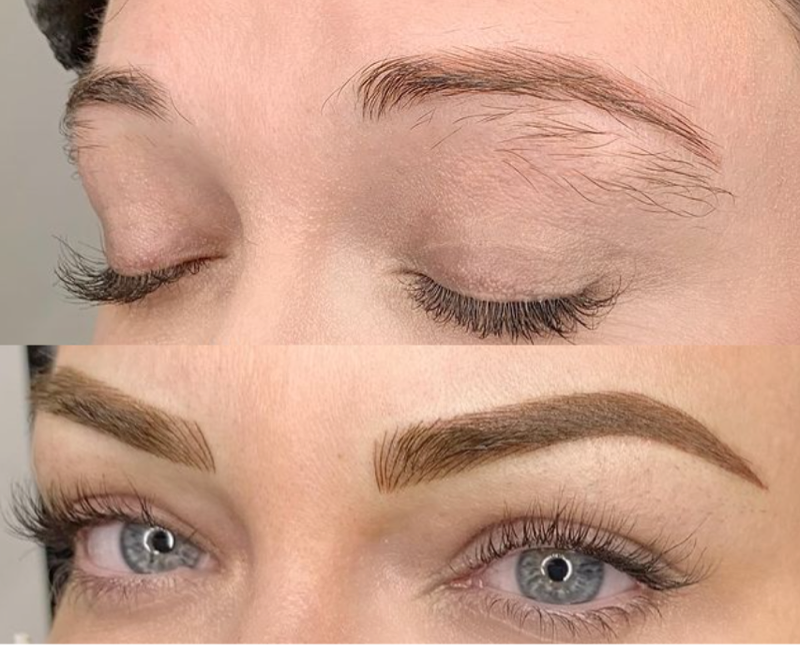 Brow Color Correction