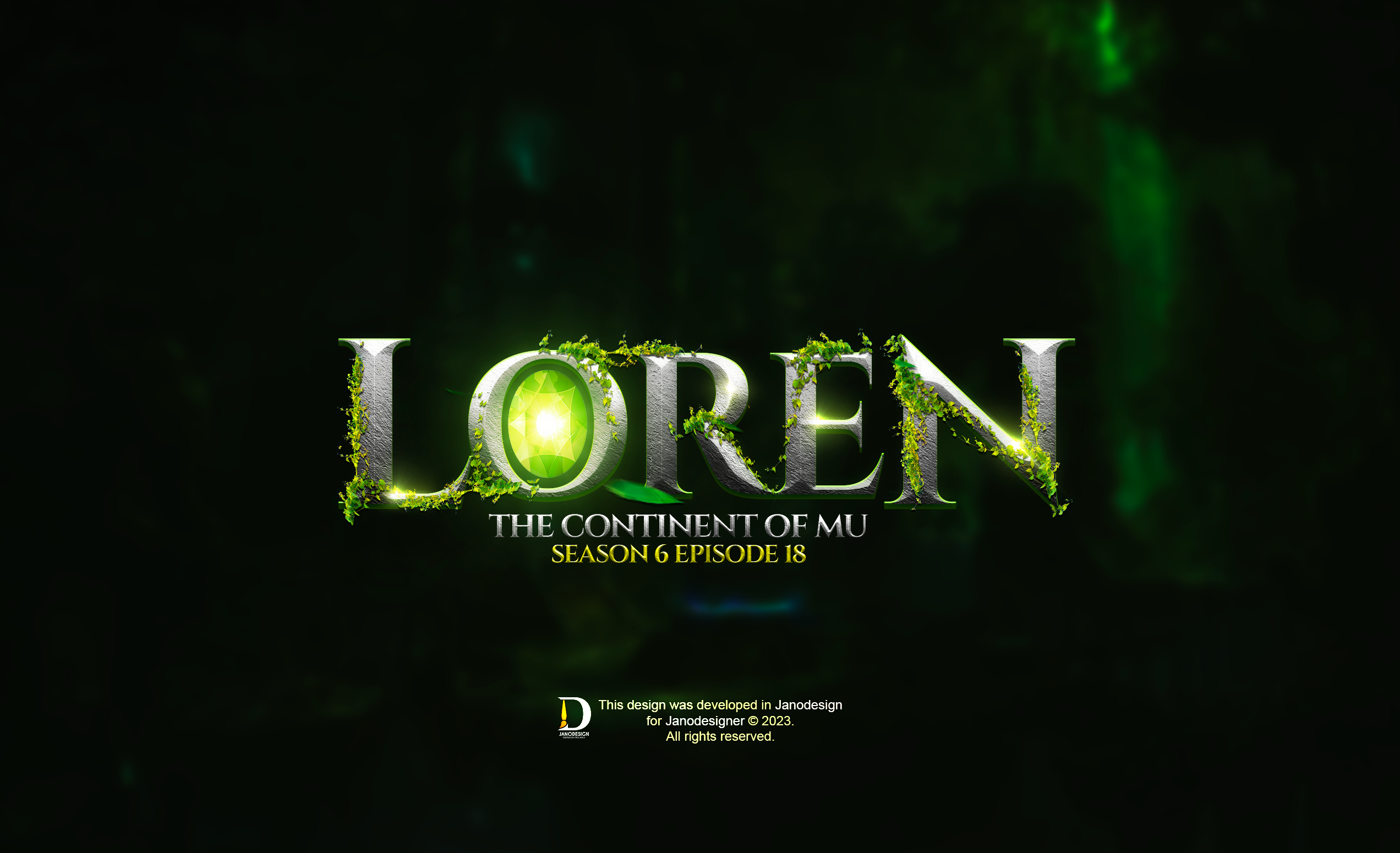 Editable Game Logo – Loren The Continent of MU