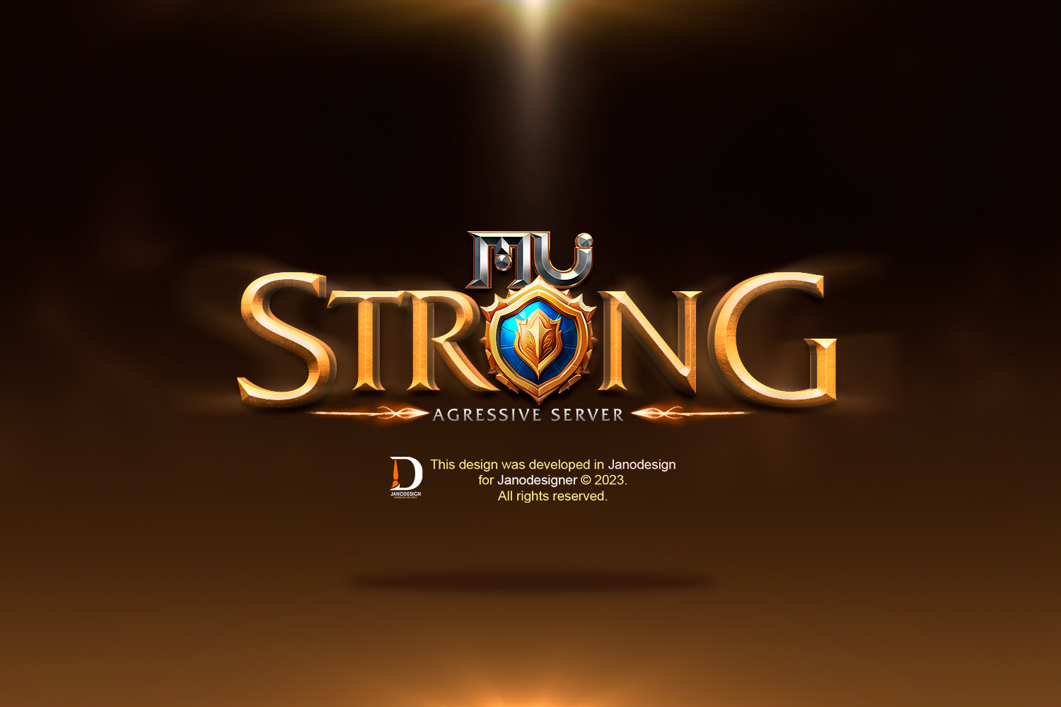  Editable Game Logo – MU Strong