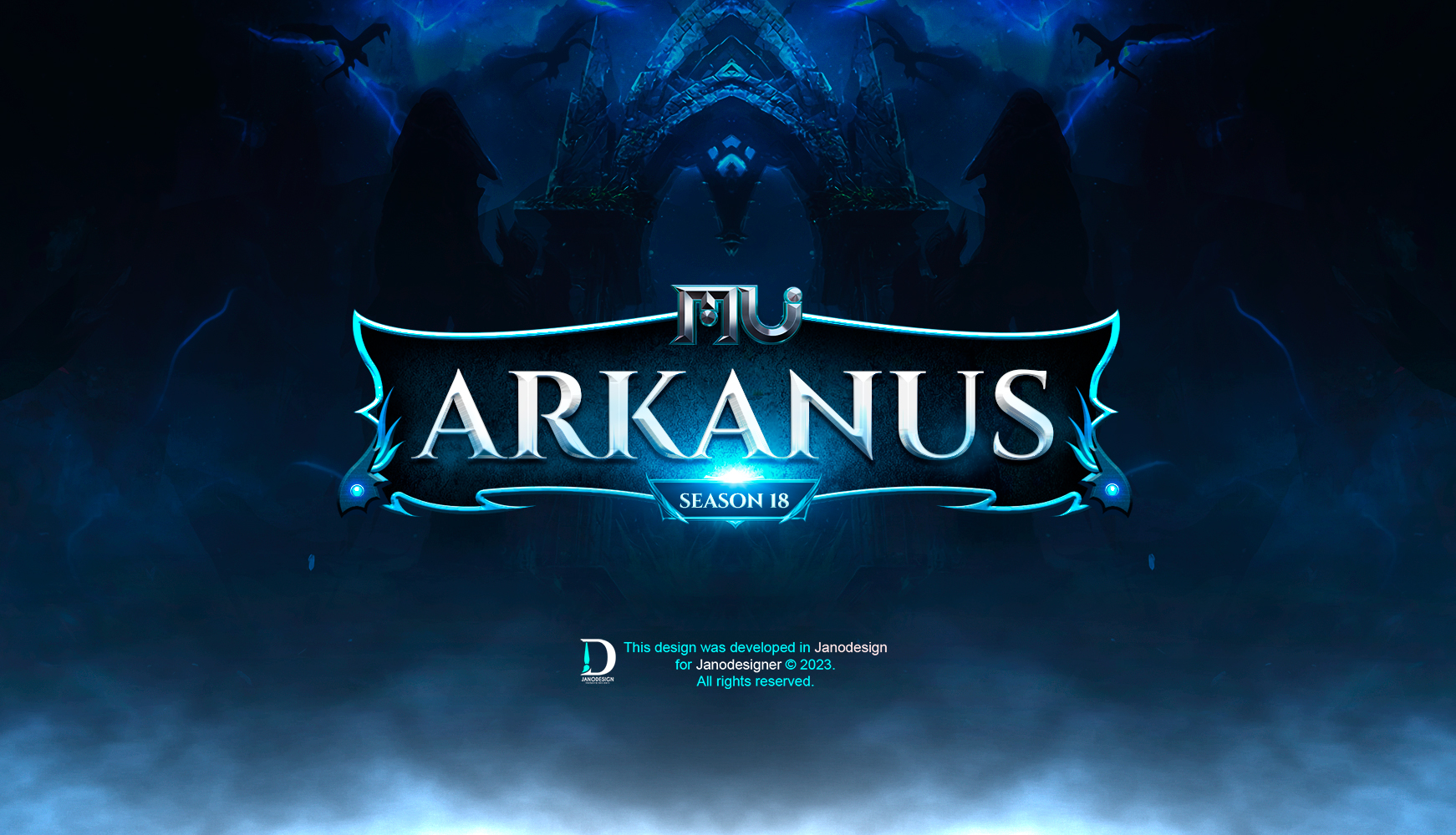 Editable Game Logo – MU Arkanus