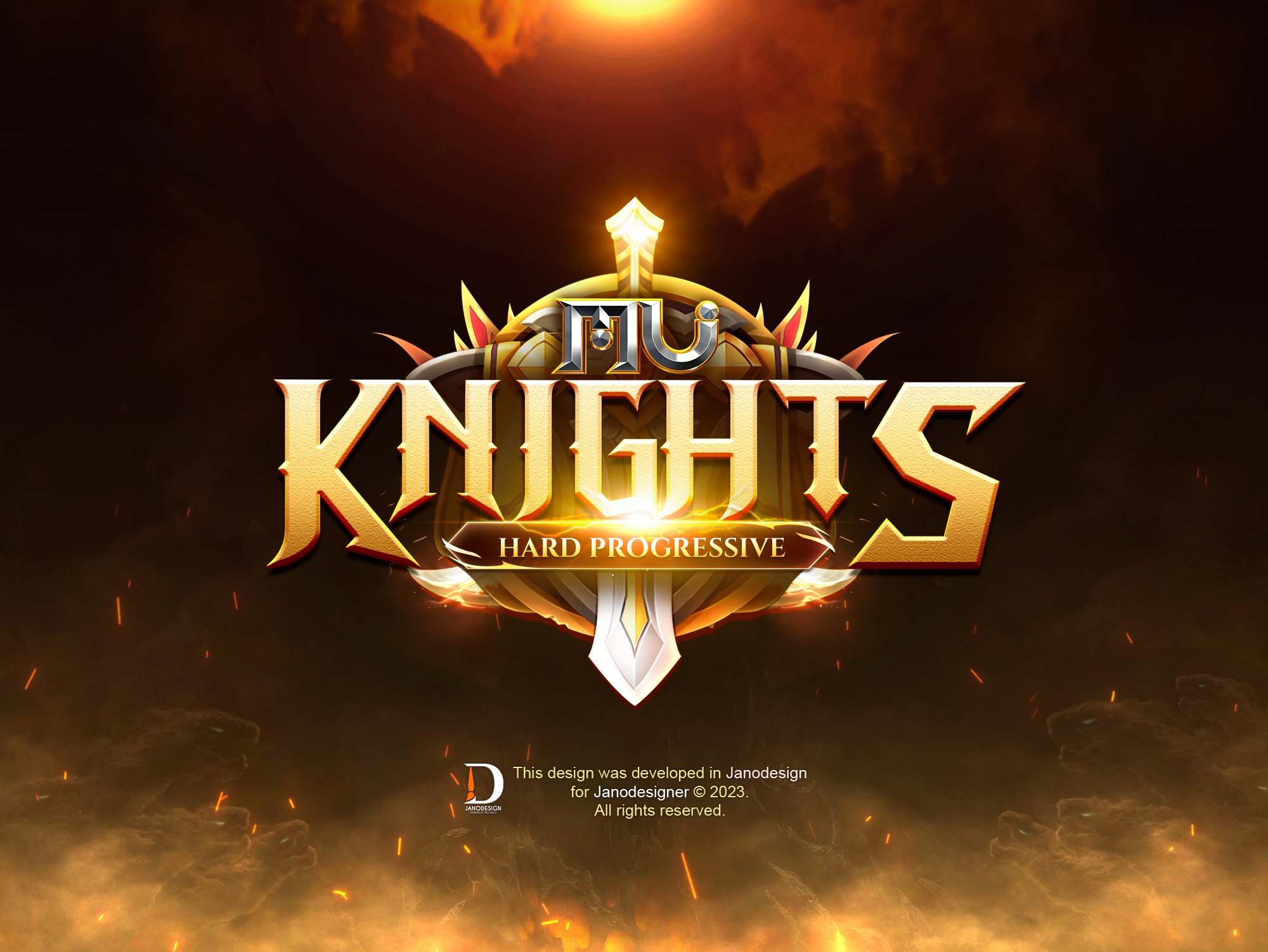  Editable Game Logo – MU Knights