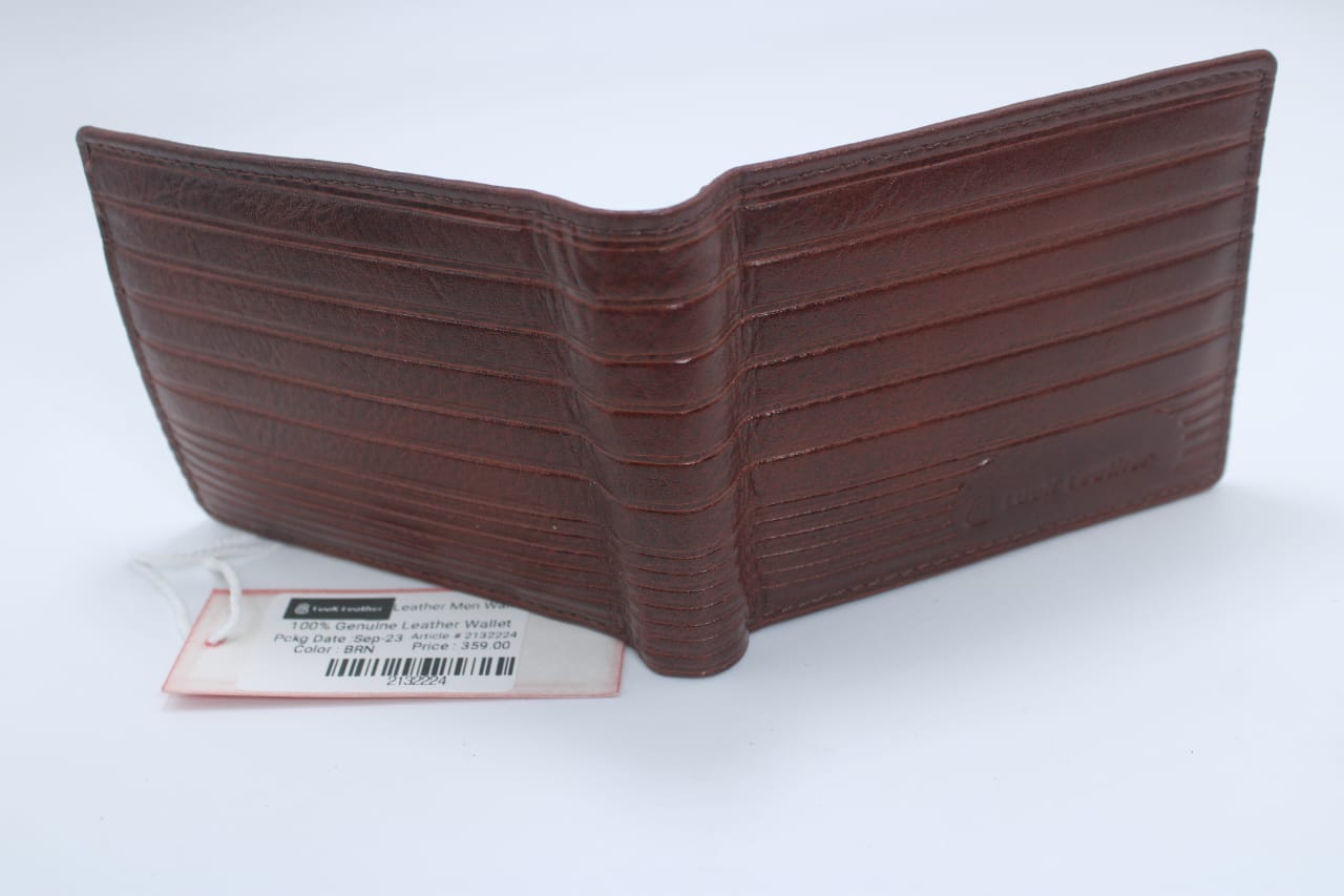 Elegant Brown Leather Wallet
