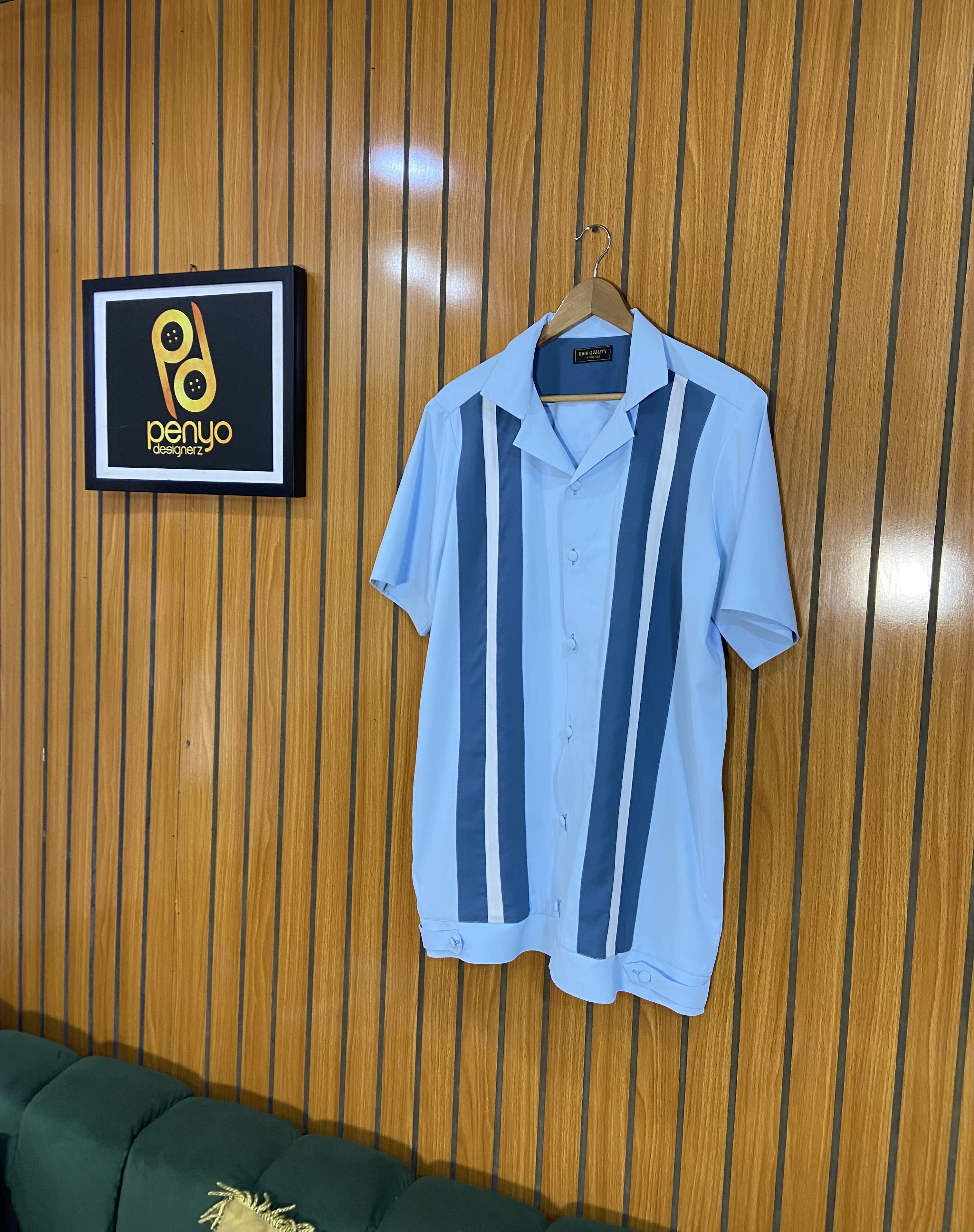 Men's Casual Striped Shirt