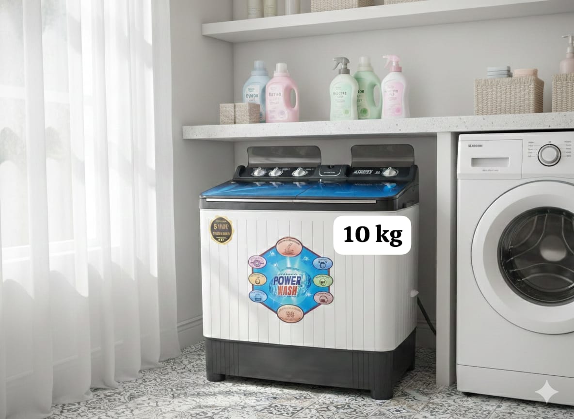 10 kg Semi-Automatic Washing Machine