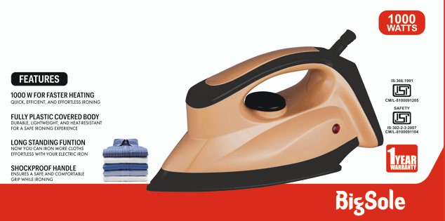 BigSole Dry Iron