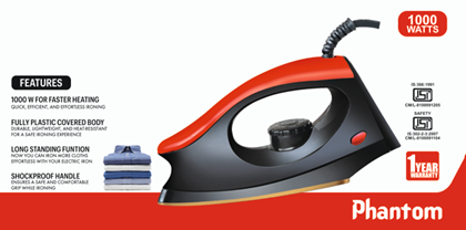 Phantom Electric Iron