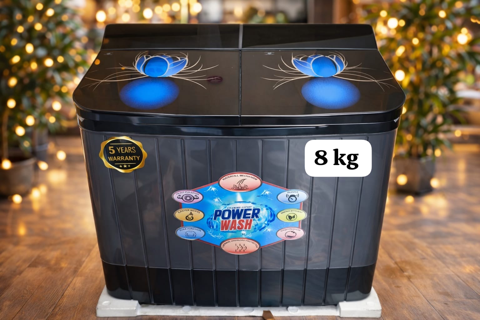 8 KG Semi Automatic 8KG Washing Machine