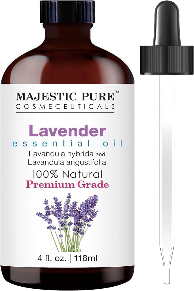 Pure Lavender Essential Oil - 100% Therapeutic Grade (4oz)