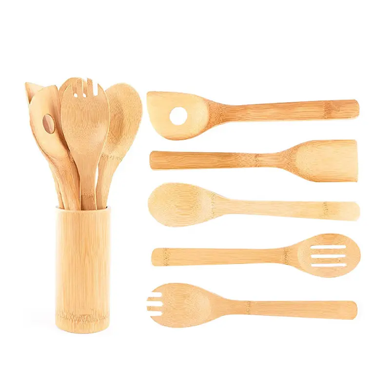 Bamboo Cooking Utensil Set