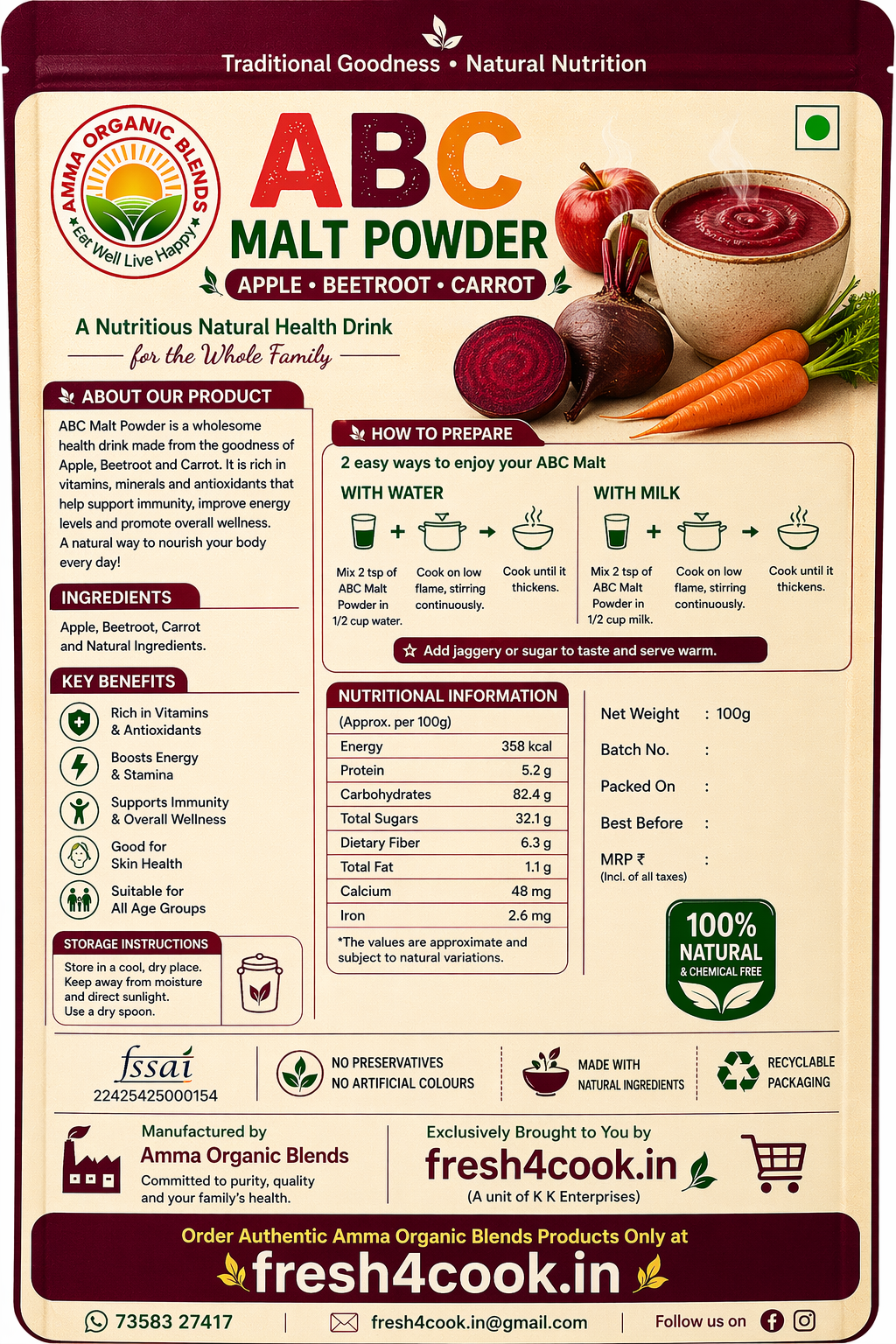 ABC Malt Powder