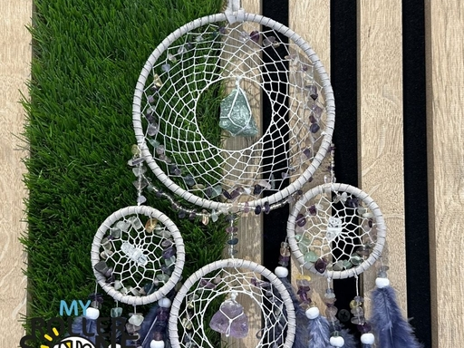 Amethyst Crystal Dreamcatcher