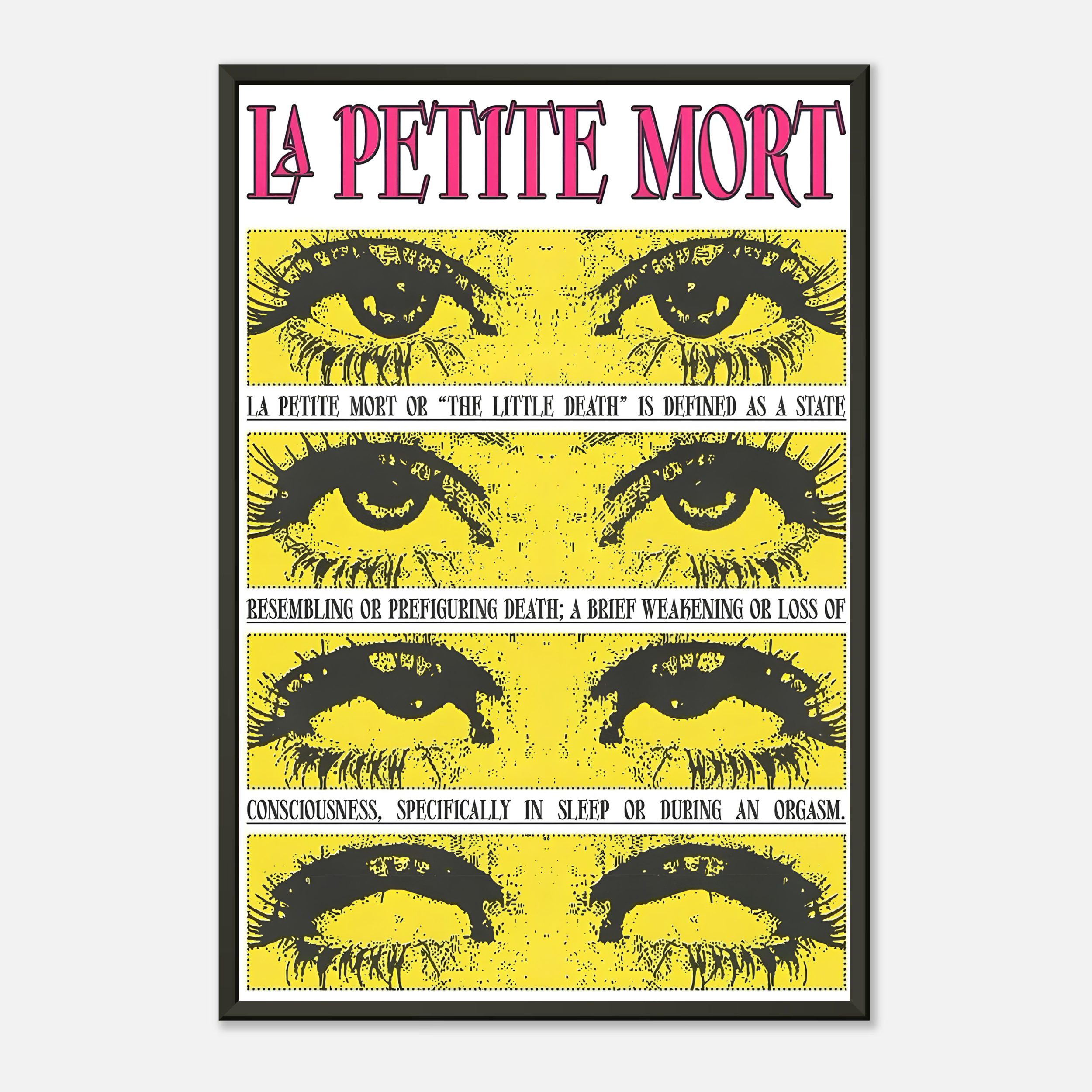 Affiche "La Petite Mort"