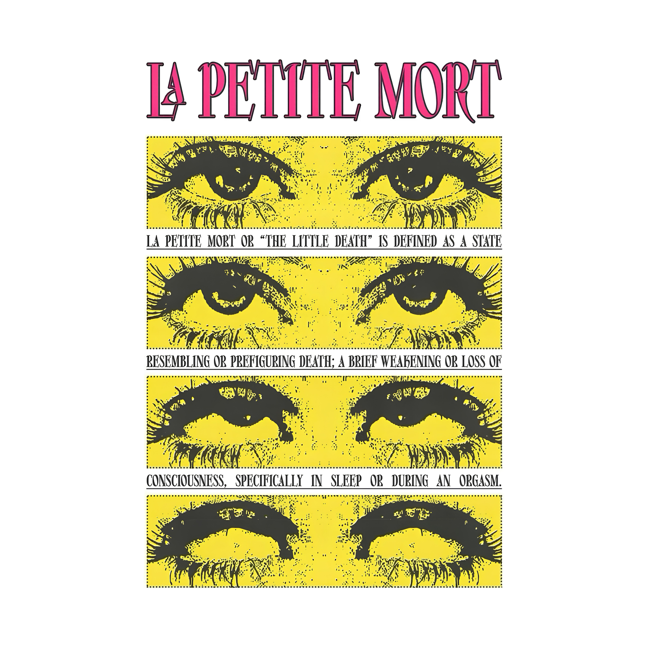 Affiche "La Petite Mort"
