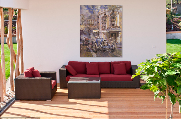 "BUGATTI MIRABEAU 1933". REPRESENTA EL EMOCIONANTE GRAN PREMIO DE MÓNACO DE 1933 