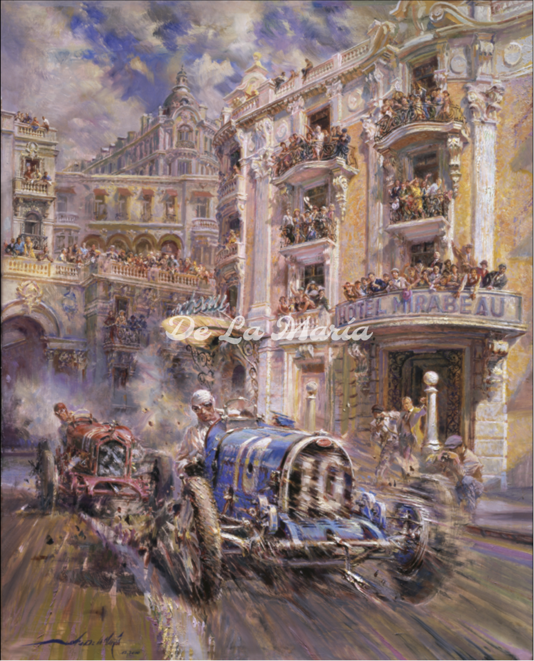 "BUGATTI MIRABEAU 1933". REPRESENTA EL EMOCIONANTE GRAN PREMIO DE MÓNACO DE 1933 