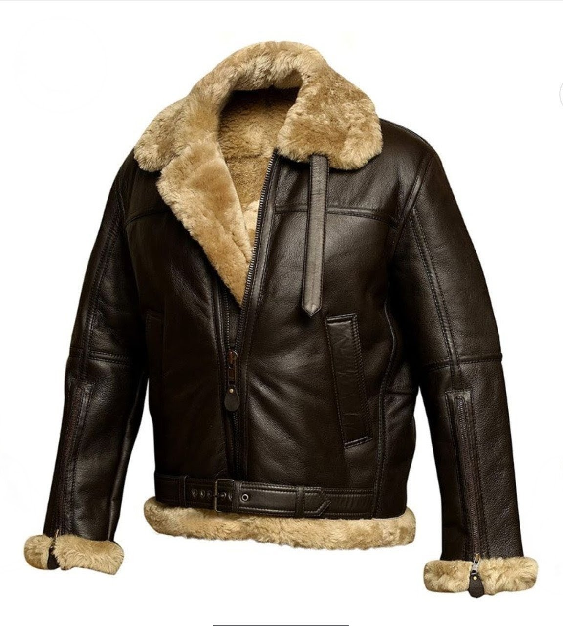 Shearling Leather Jacket