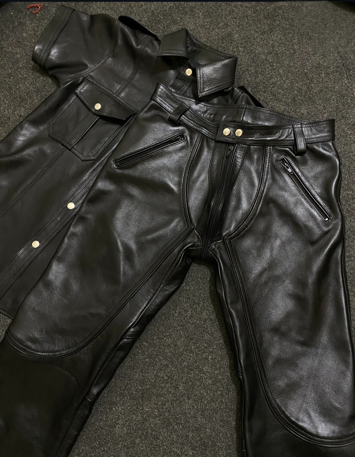 Black Leather Outfit