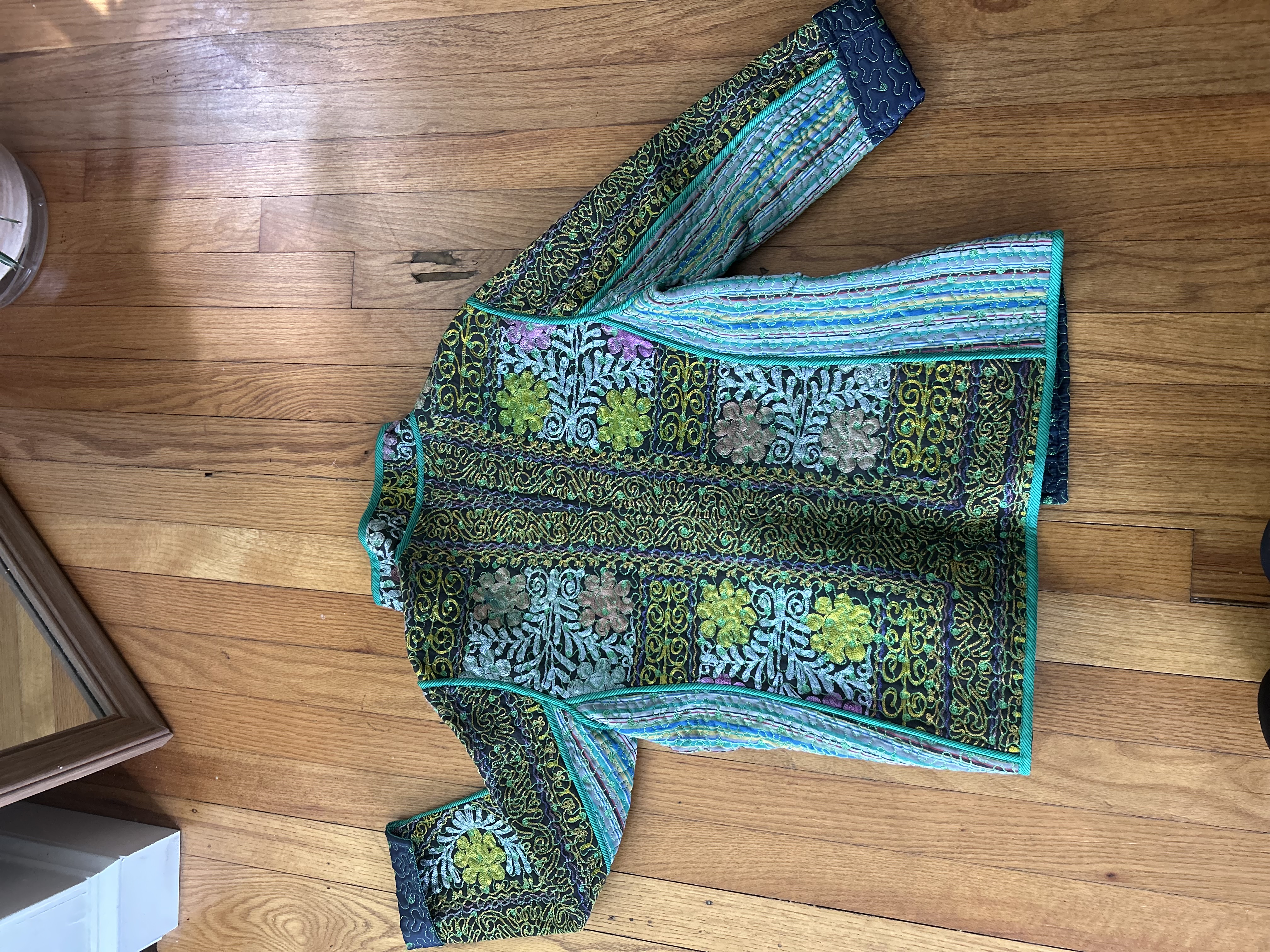 Embroidered Boho Jacket