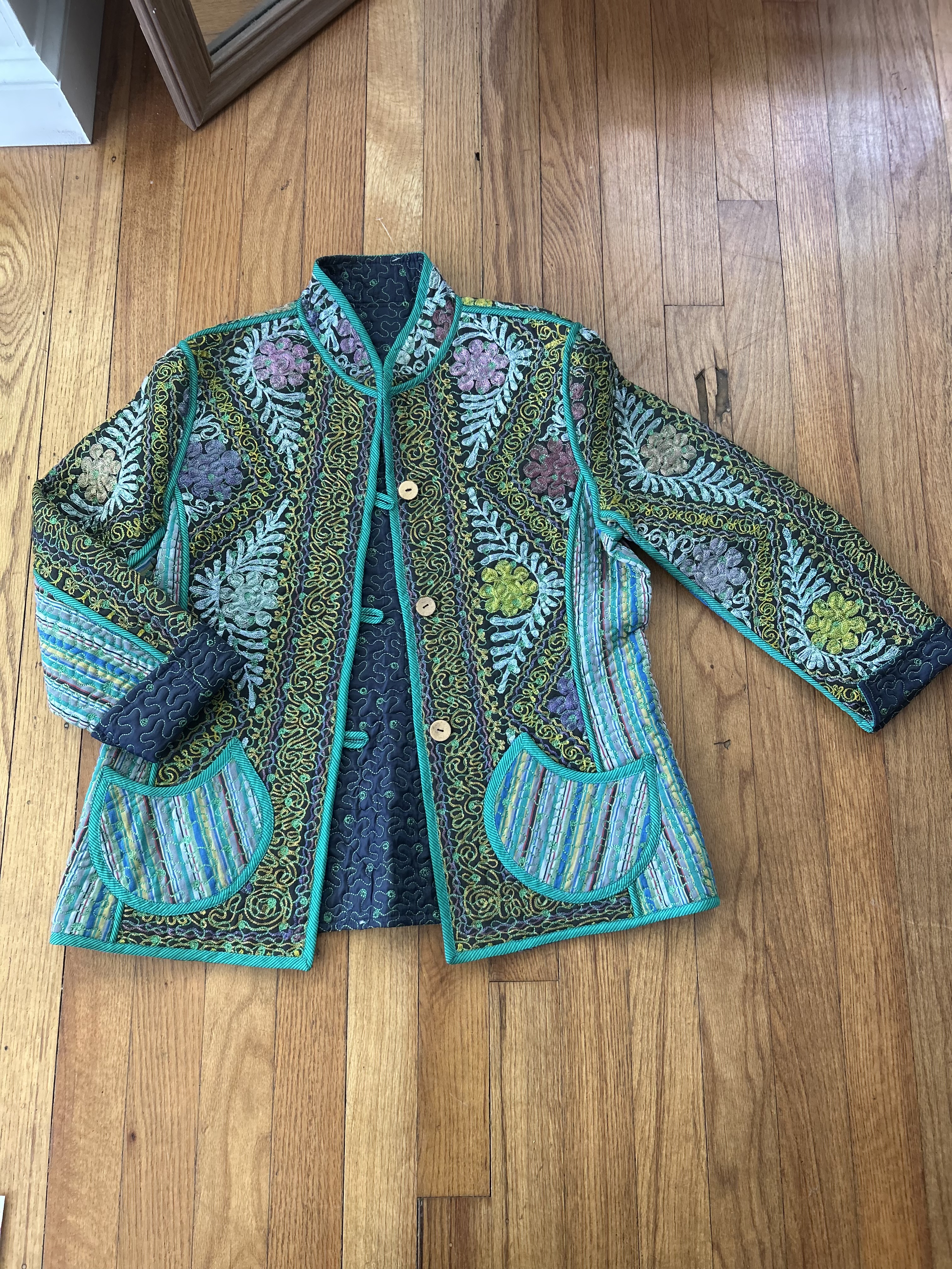 Embroidered Boho Jacket