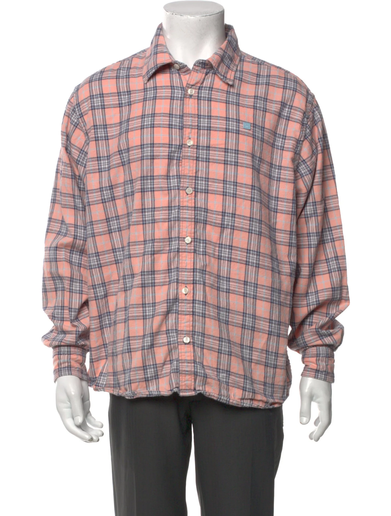 Plaid Button-Down Shirt