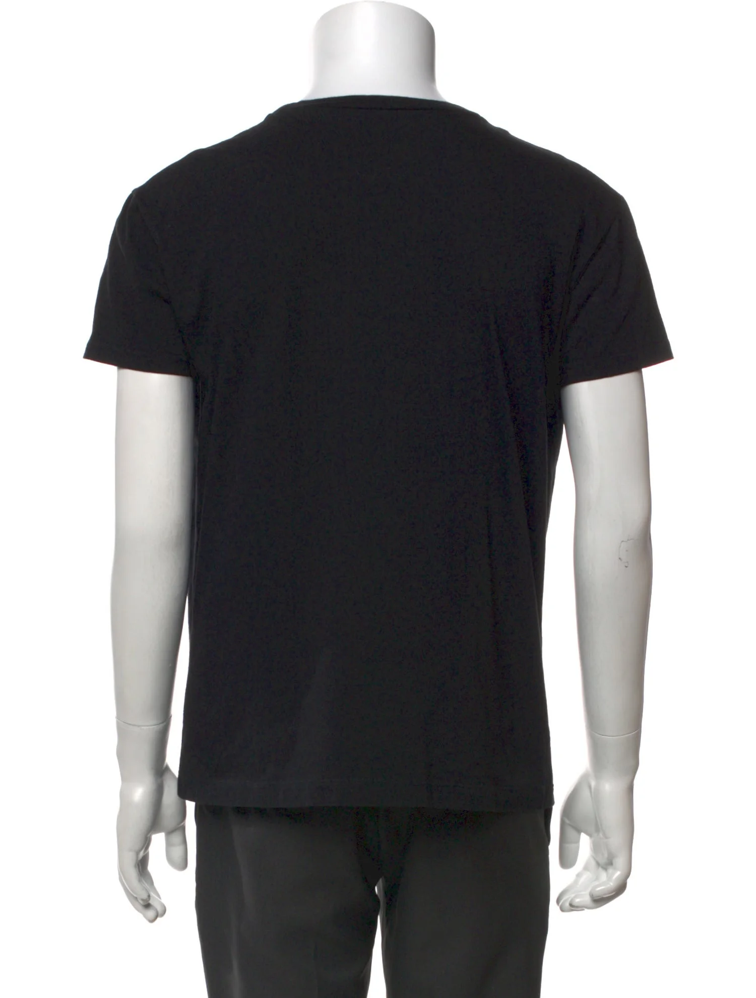 Geometric Print Black T-Shirt