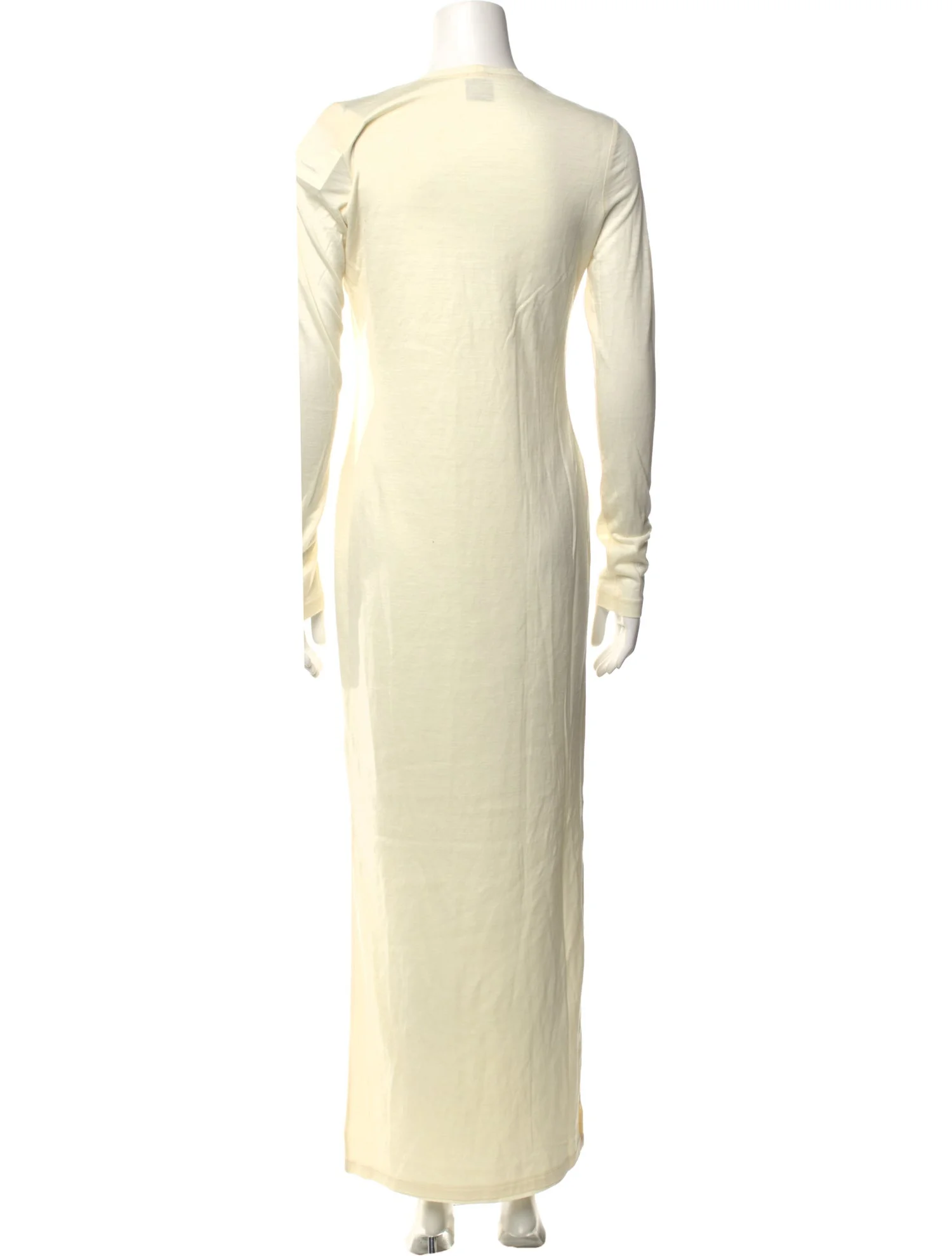 Wool Long Dress w/ Tags  Yellow | Size: L