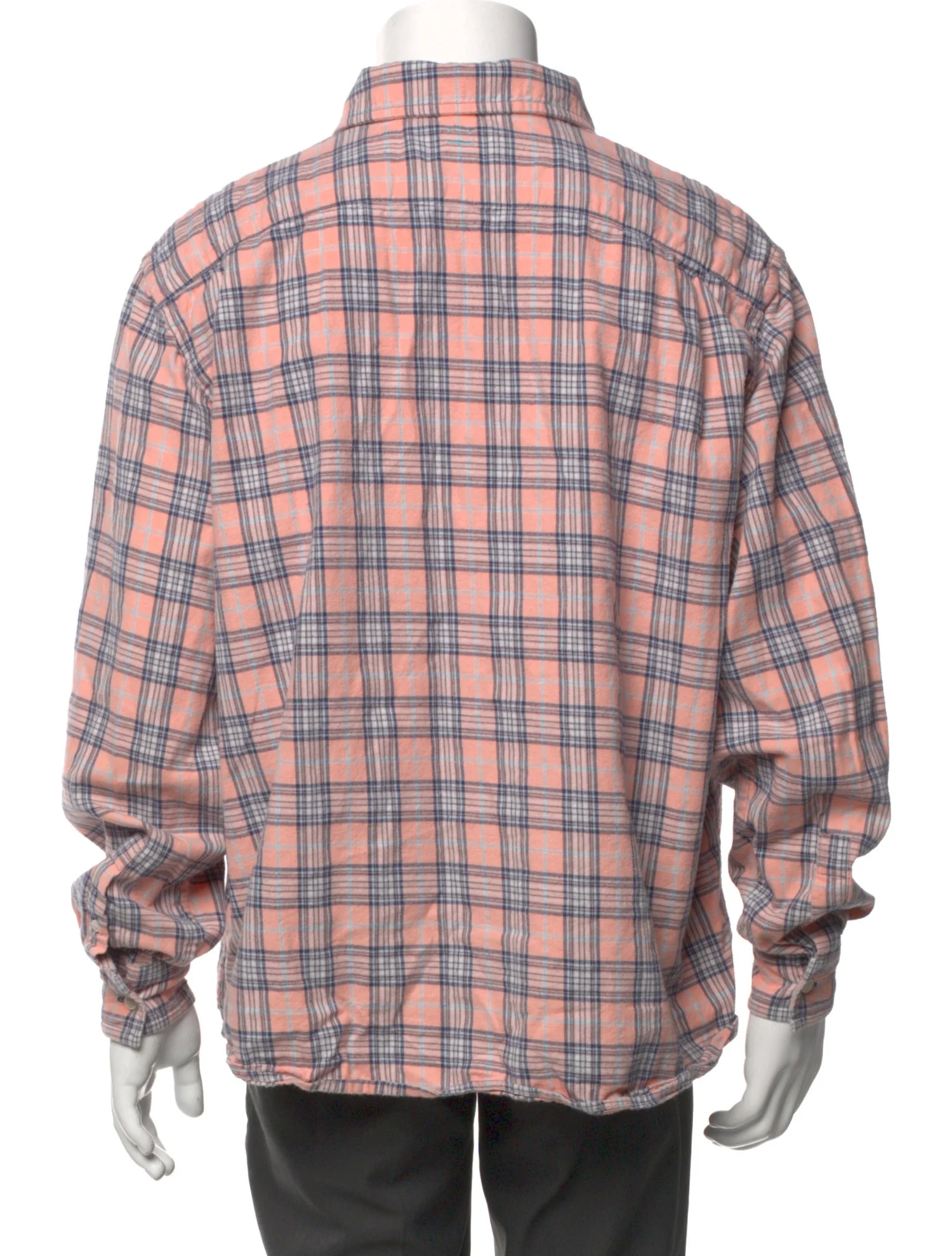 Plaid Button-Down Shirt