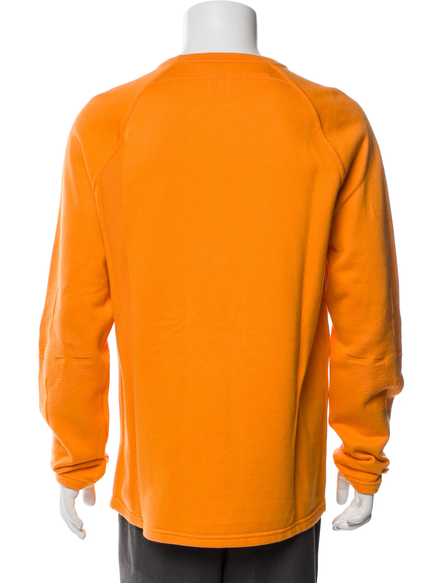 Colorblock Pattern Crew Neck Pullover  Yellow | Size: XL