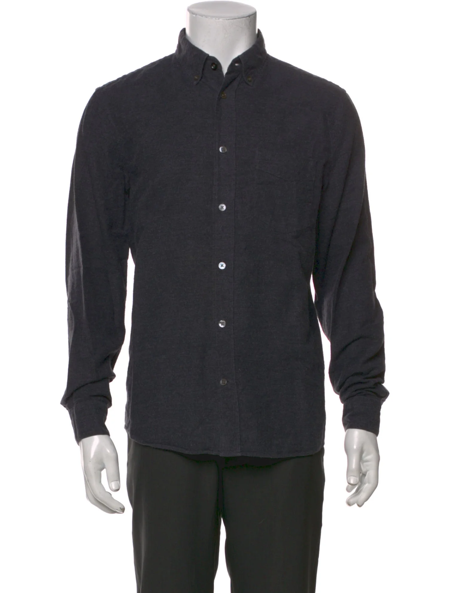 Men's Black Corduroy Shirt