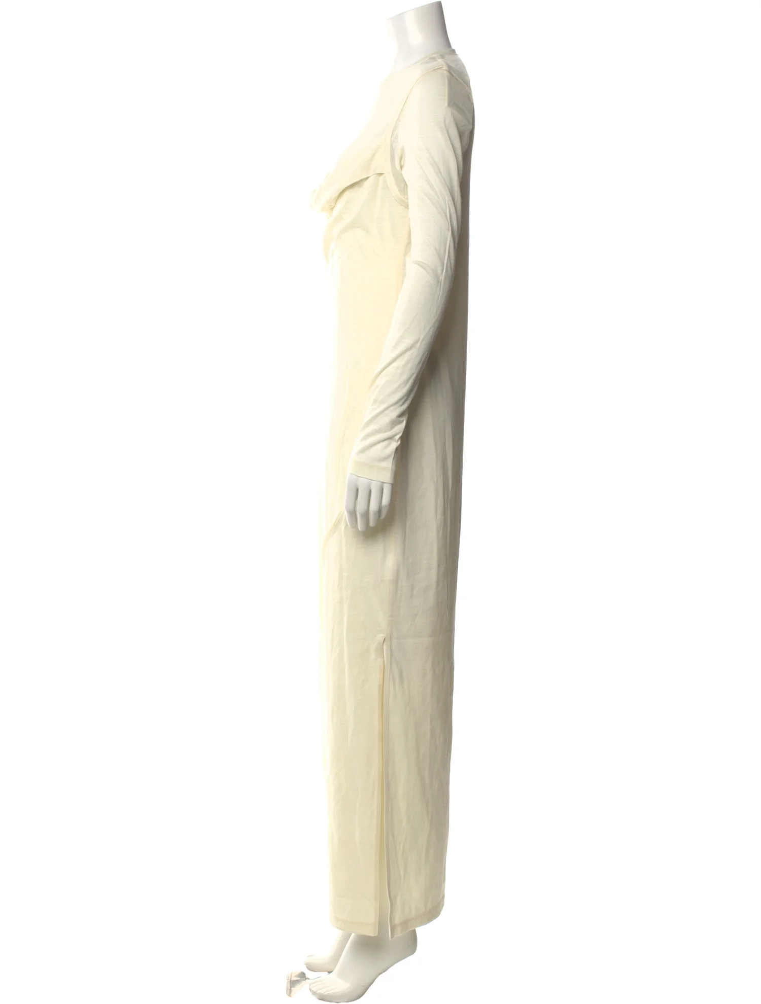 Wool Long Dress w/ Tags  Yellow | Size: L