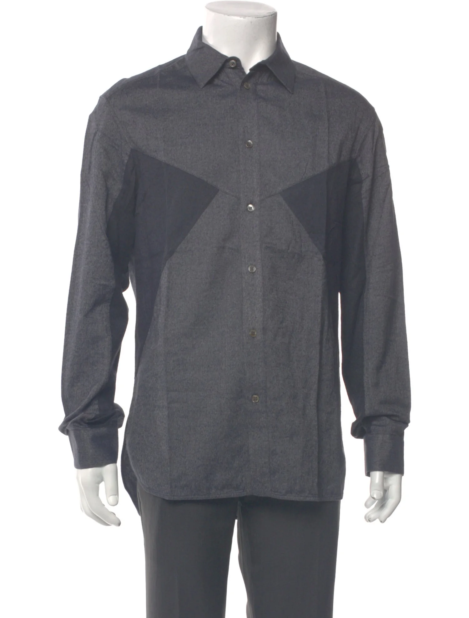 Modern Black Dress Shirt