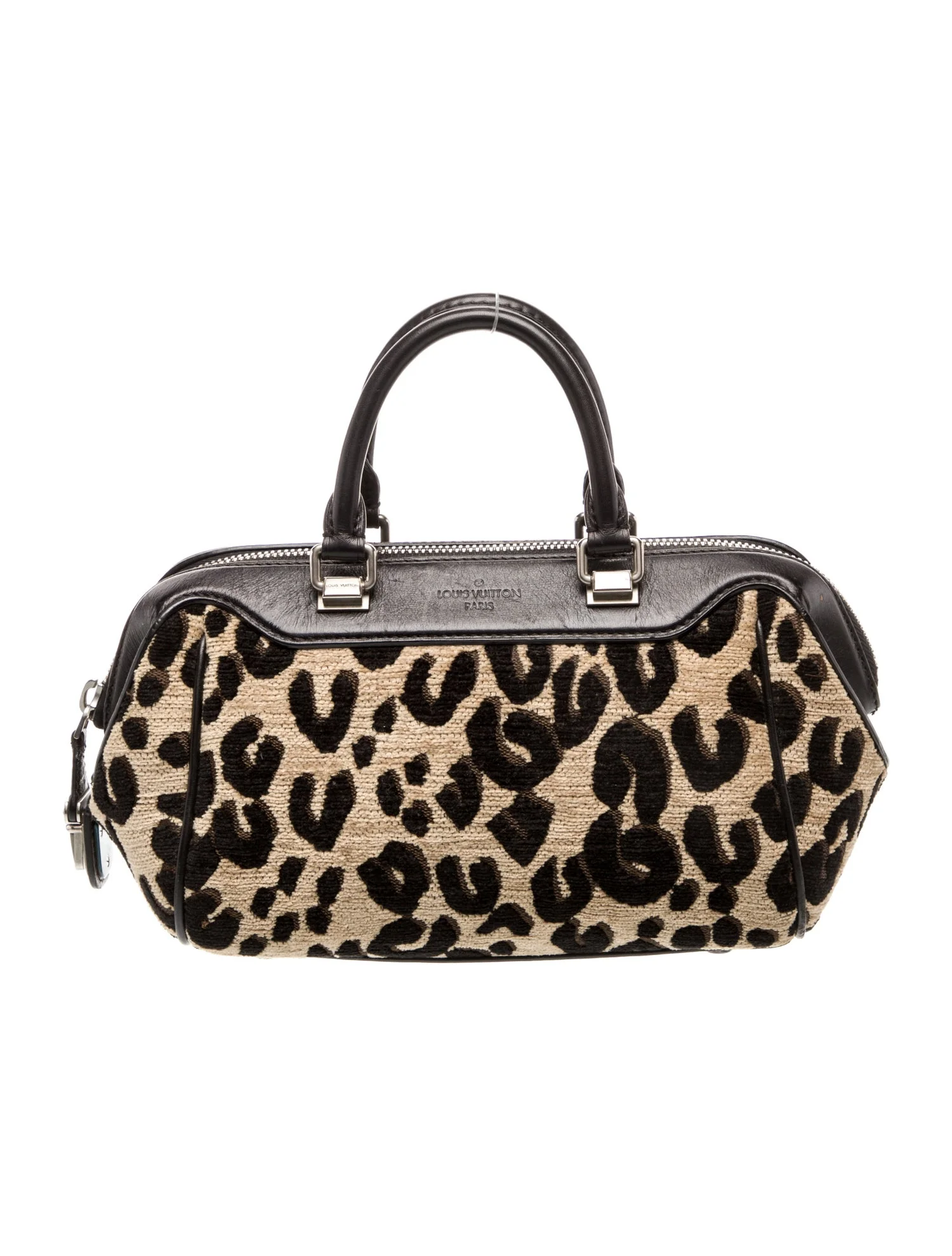 Leopard Print Satchel Bag