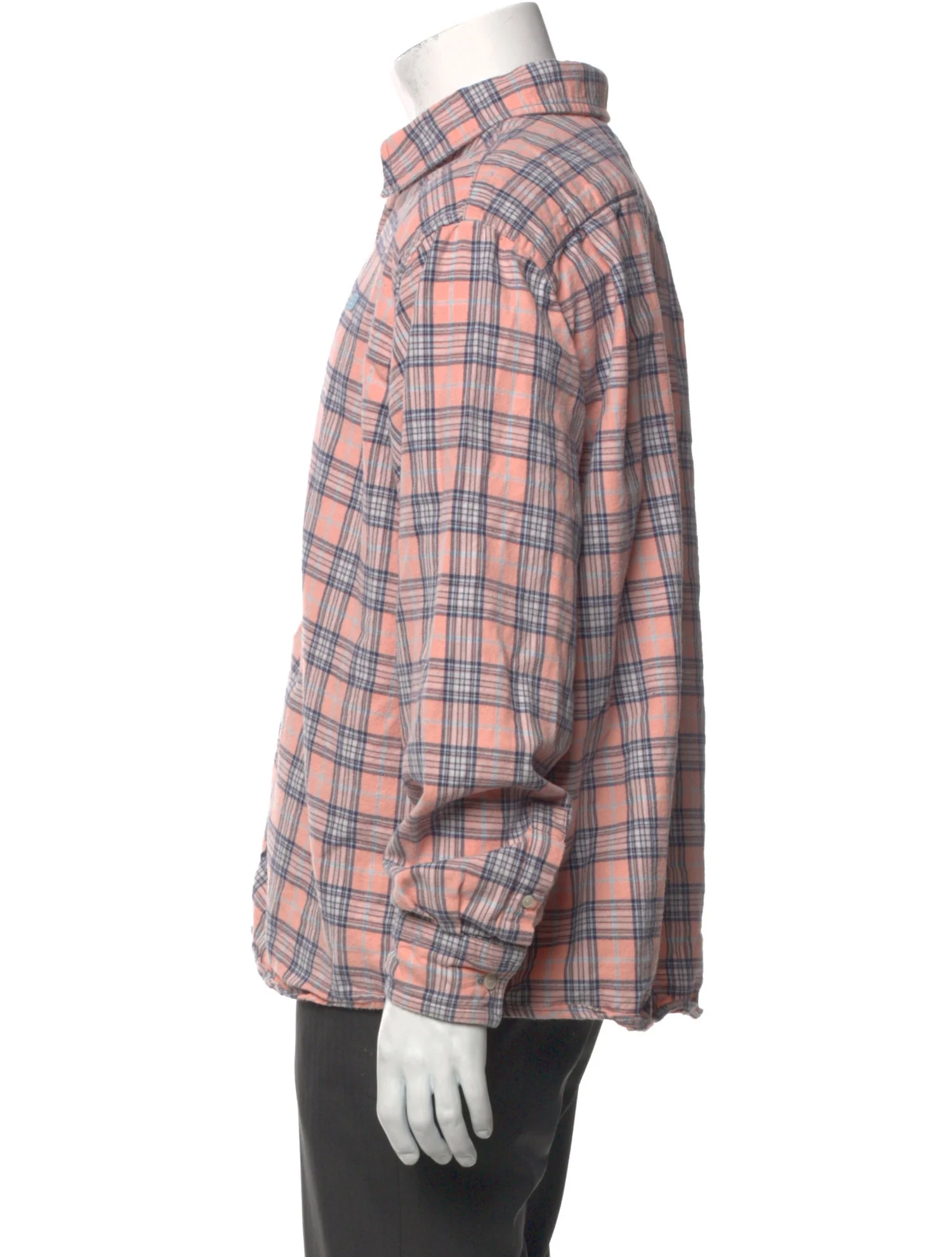 Plaid Button-Down Shirt