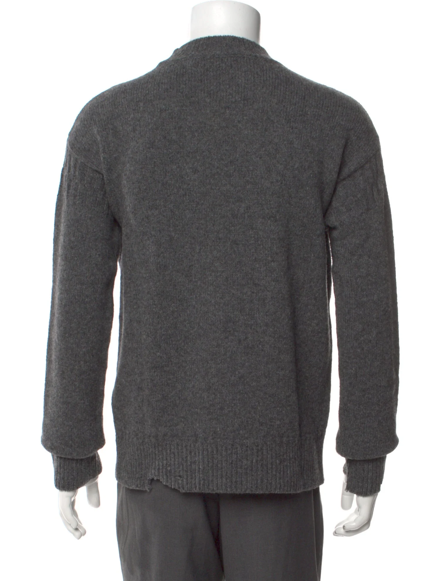 Distressed Wool Sweater