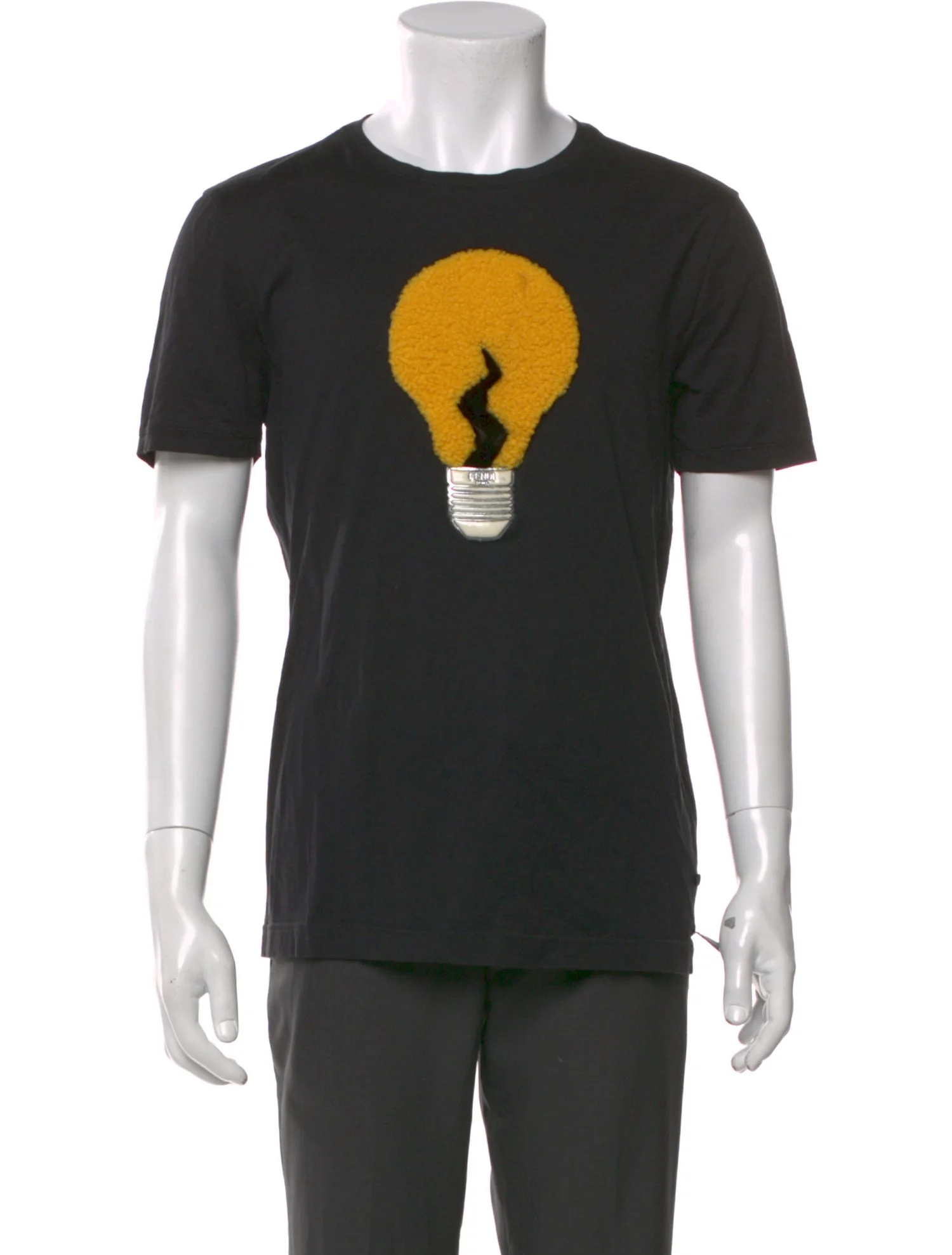 Black Light Bulb Graphic Tee