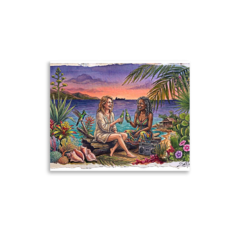 "Let's Toast To US!" Poster