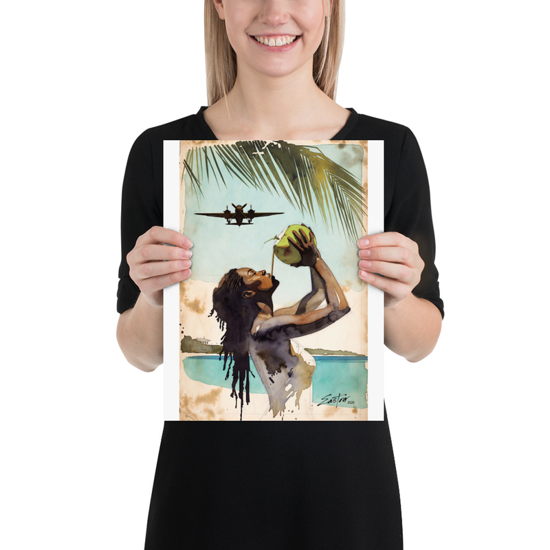 Tropical Art Print