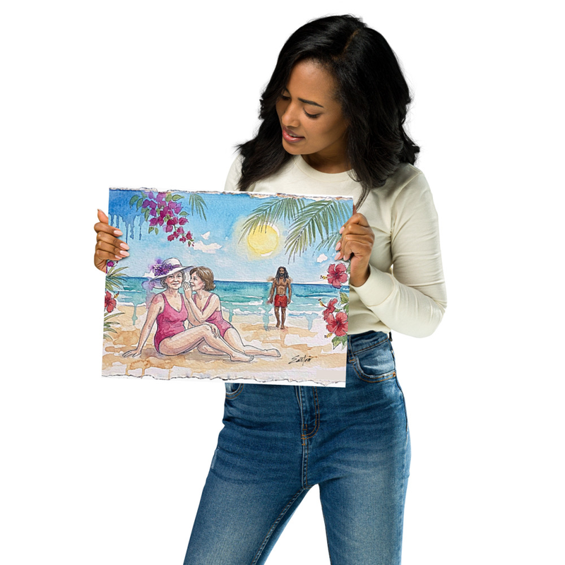  "Just A Caribbean Fling" Poster