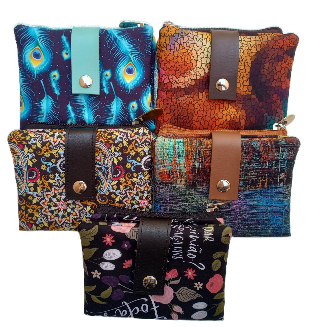 Porta Moedas Estampado